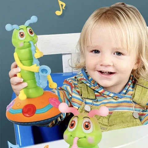 Kids Dancing Saxophone Caterpillar