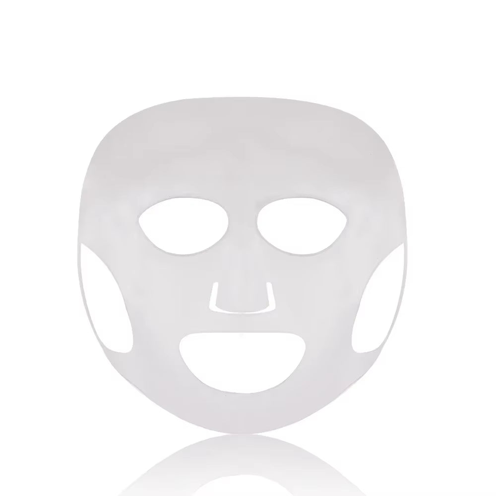 2025 Silicone Mask Reusable Cover Face Skin Care Hydrating Moisturizing Mask for Sheet Prevent Evaporation Steam Beauty Tool