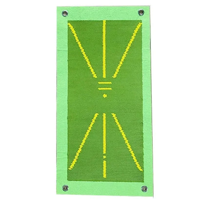 Golf Training Mat for Swing Detection Batting Trajectory Direction Detection Analysis Pad Swing Path Practice Marking Pad