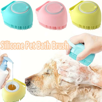 Pet Bath Shampoo Brush