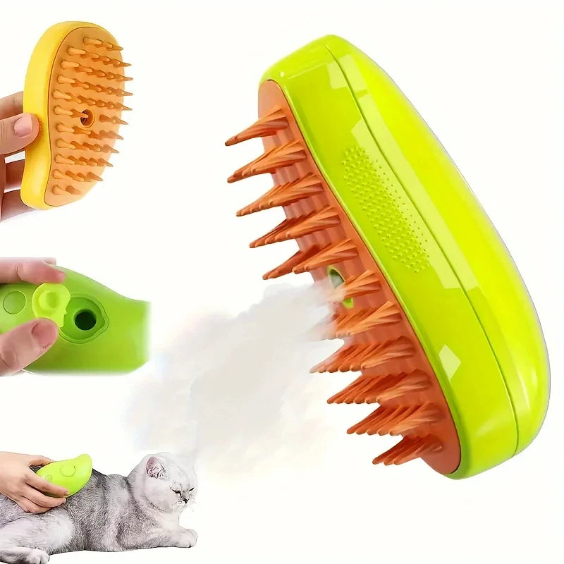 KittyCare Electric Steam Brush