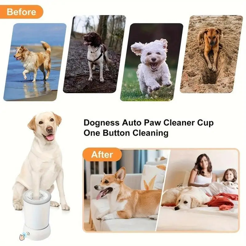 Automatic Pet Paw Cleaner