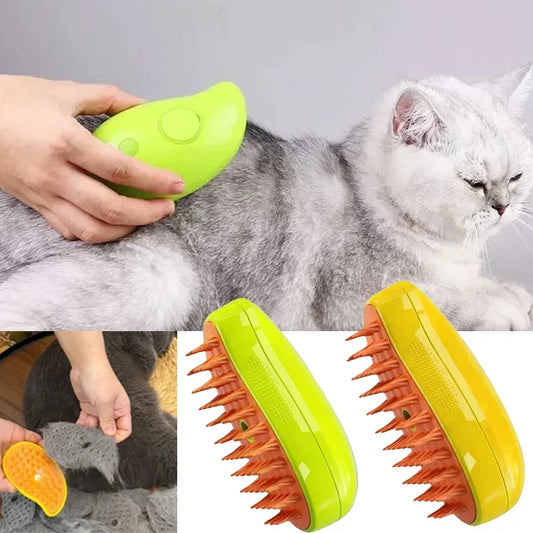 KittyCare Electric Steam Brush