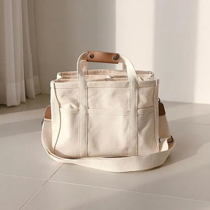 Multi-pocket Organizer Tote Bag